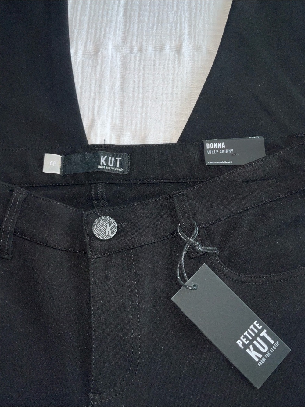Kut from the Kloth Donna High-Rise Ankle Skinny Jeans - Picture 5 of 8